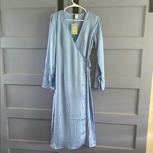 Forever 21 Light Blue Maxi Dress